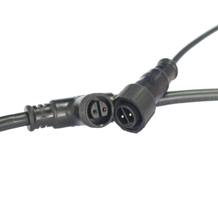 Ip68 Swimming Pool Light Waterproof 2 Pin Cable Connector Plug Socket