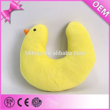 wholesale stuffed U shape easter chick soft toy