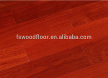 Prefinished santos mahogany solid wood flooring