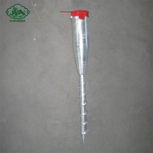 Galvanized Low Cost Screw Piles For Foundation