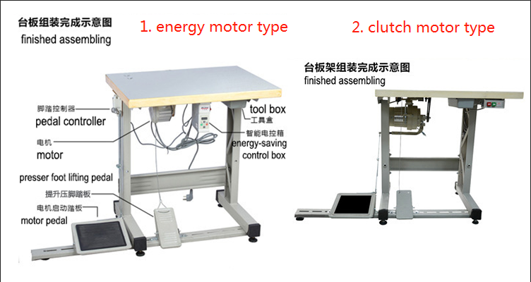 sewing machine table stand installation