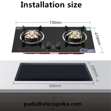 Teknologi Lanjutan Gas Hob Stainless Steel