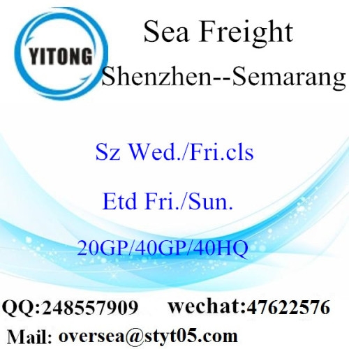 Shenzhen Port Sea Freight Shipping To Semarang