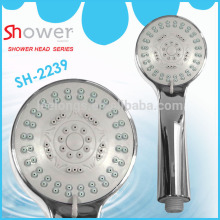 Universal showering bathroom handheld shower