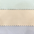 Tissus à damier microfibre de finition en soie