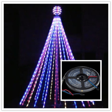 DMX Christmas Ribbon pixel led tape 12v