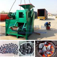 Hydraulic and mechanical pressure powder briquette compacting machine