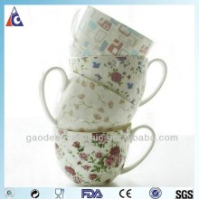 12 oz large cute soup mugs