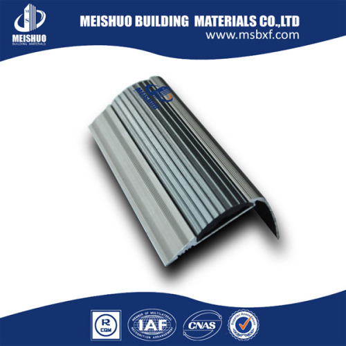 rubber aluminum stair tread nosing for stairs