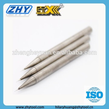 CNC flat bottom carbide micro end mill 0.1mm -ZHY