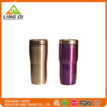 New Design Fashion metal auto mug travel mug