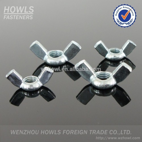 High quality DIN315 zinc plated M4-M24 carbon steel butterfly nut