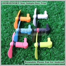Rotatable Fan for Android Phone Micro USB Phone Fan Portable Mini Fan
