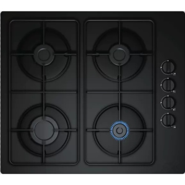 Black Gas Cooker 60CM