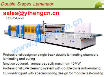 complete solar panel laminating machine solar panel laminator