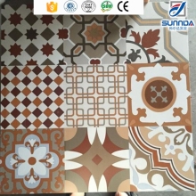 China professional factory producing flower floor tiles 600x600mm with Indian price