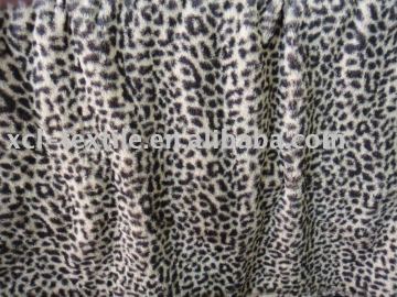 XCL Fashion leopard print faux fur / artificial fur /fake fur fabric