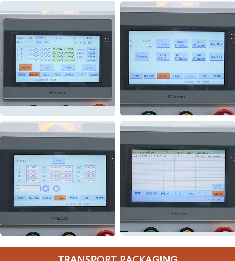 Li-ion Battery Selector Separation 18650 21700 Lithium Battery Pack Sorting Machine Automatic 18650 Battery Sorting Machine