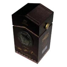 Embossed paperboard wine gift boxes