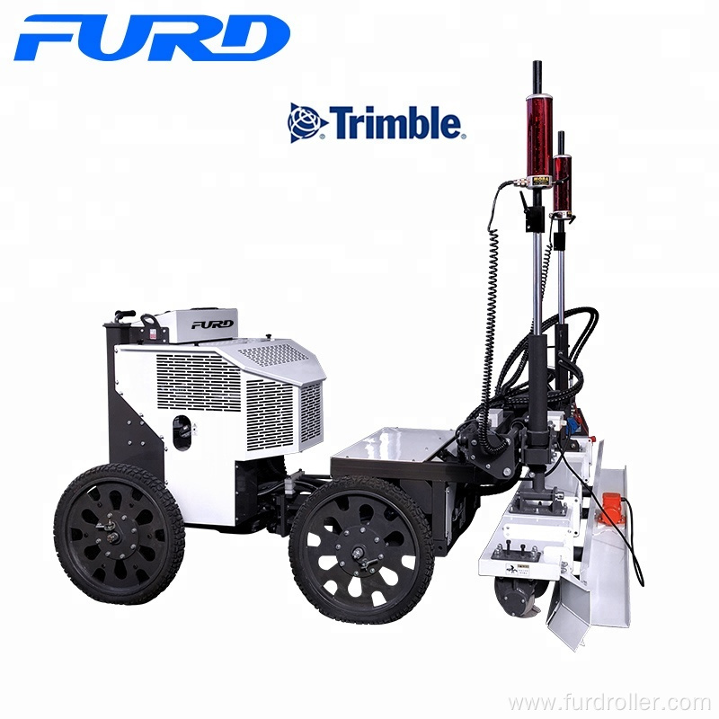 Four Wheels Driving Automatic Laser Control Screed