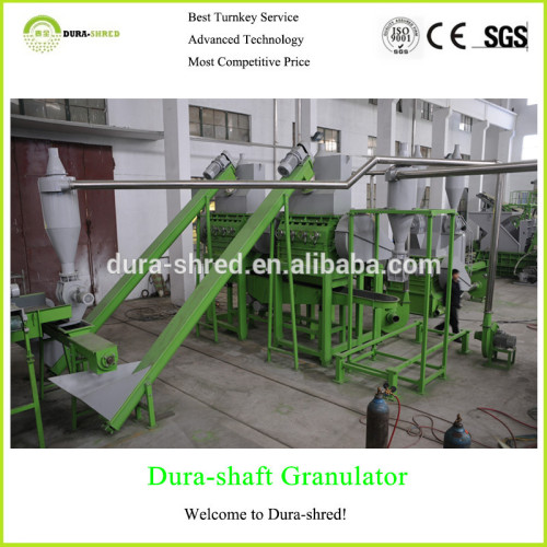 Dura-shred good quality used crumb rubber recycled machine for sale
