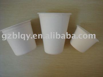 Biodegradable tableware/cup/food container,disposable sugarcane cup,pulp tableware