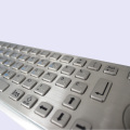 High quality stainless steel keyboard for information kiosk
