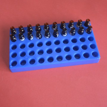 RV001 Vials Rack for 1.5mL vials blue chemical Laboratory analysis