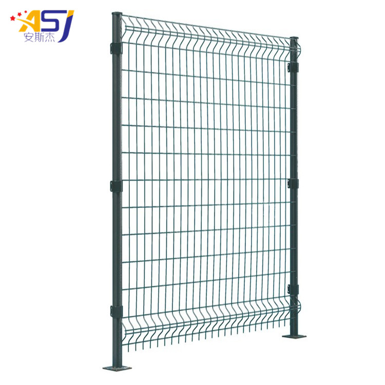 triangle bending wire mesh fencing panels and gate