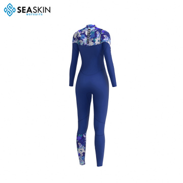 Wetsuit di navigazione da donna in pelle marina da 3 mm muta sportiva per l&#39;acqua