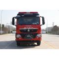 Howo Fire Rescue Truck مع Crane Fire Truck