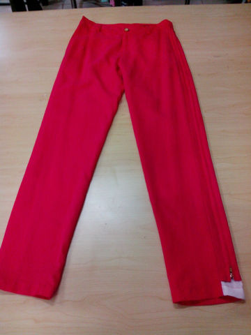 Women's plain leisure trousers