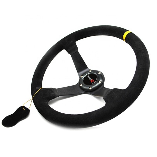 Suede Steering Wheel Deep