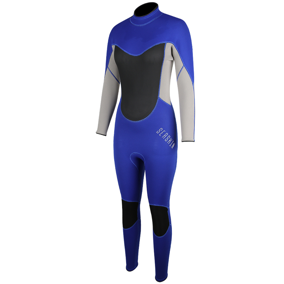 Seaskin Steamer Womens Néoprène arrière Zip WetSuit