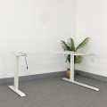 L Shape Height Adjustable Sit Standing Desk Frame