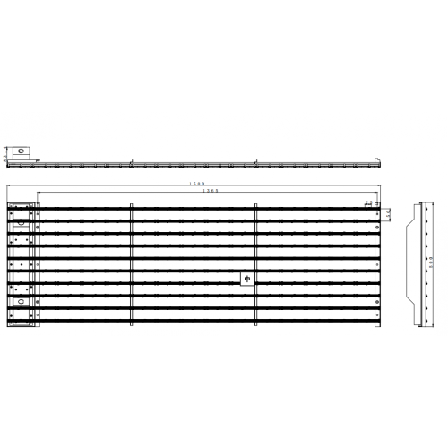 P25 Außenvorhang LED-Anzeige