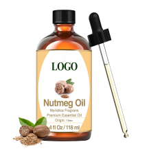 Private Label 100% Pure Natural Nutmeg Essential Oil Wholesale Price Nutmeg Oil for Massage Skincare and Diffuser