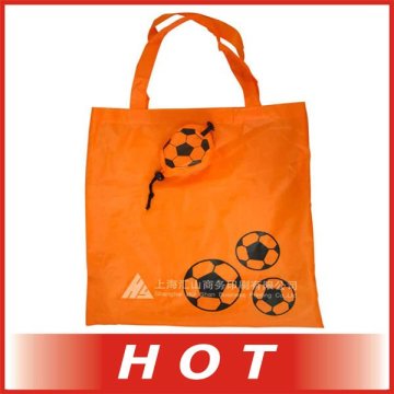 Reuseable Football design folding shopping bag