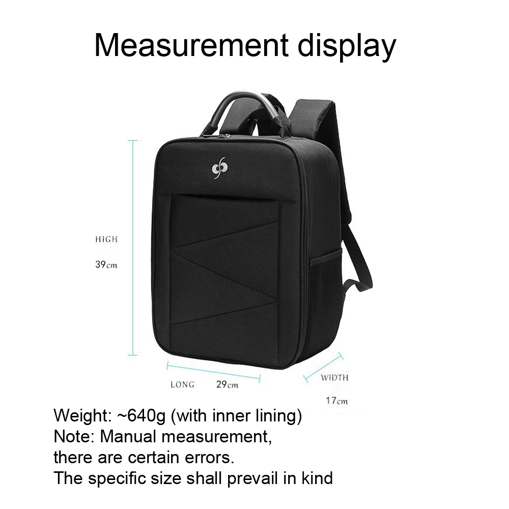 Bag For DJI Avata Drone Storage Bags Black Double Shoulder Backpack Flying Glasses Waterproof Case Dron Accessories