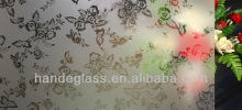 4mm deep acid etched glass/frosting glass