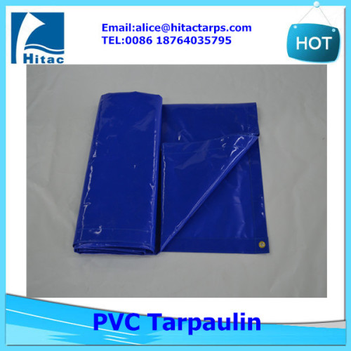 100% polyester pvc coated fire retardant tarpaulin