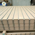 18mm Mỏng Trắng Melamine Mdf Slotted