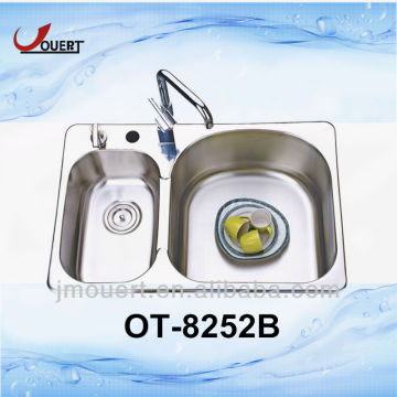 OT-8252B steel queen kitchen sinks