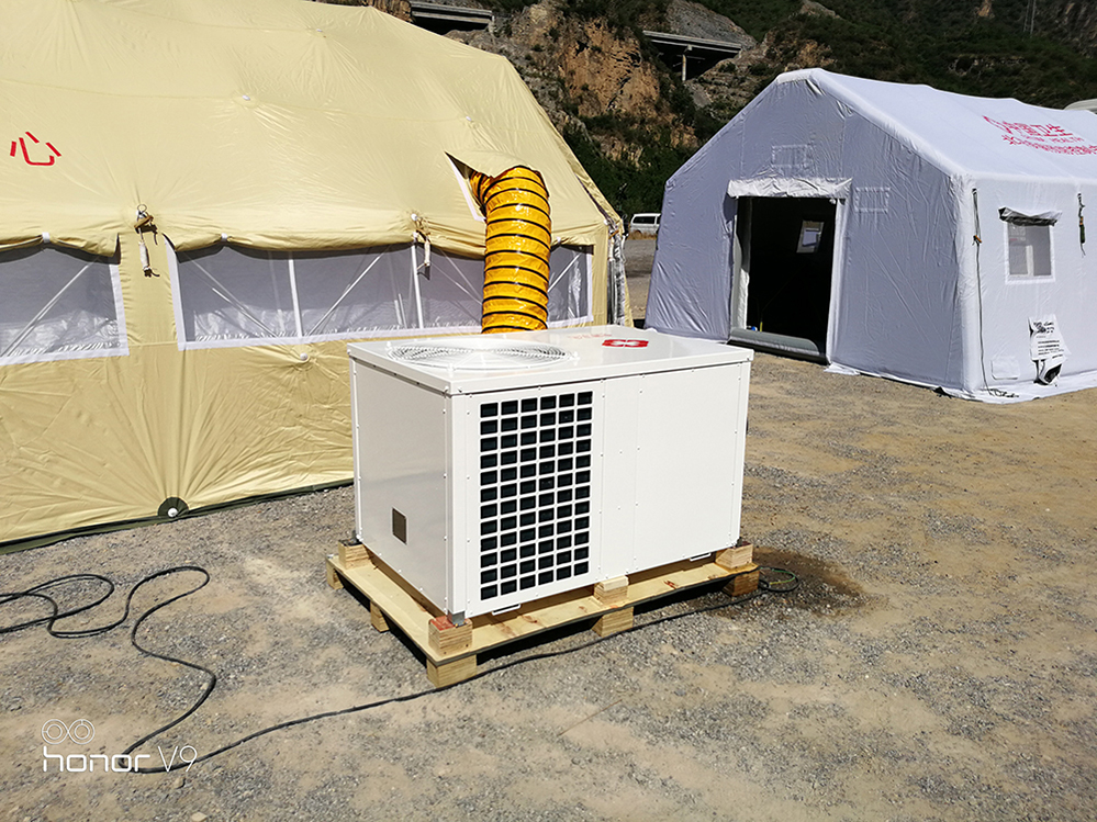 Aire acondicionado de los campamentos de alivio de alta calidad de alta calidad de alta calidad