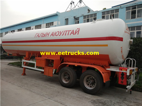 45cbm 20MT LPG Gas Transportation Trailers