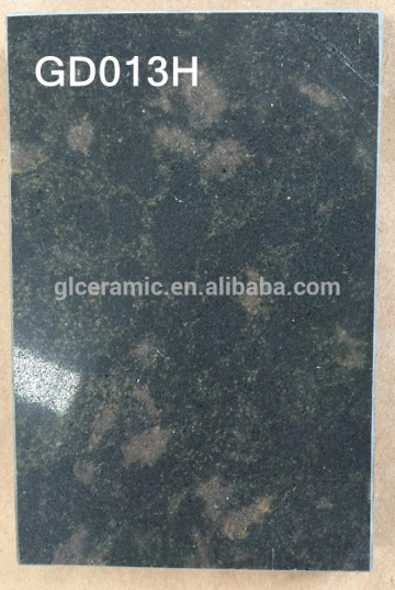 guolian patterned quartz slab, black sparkle quartz stone, black mirror quartz stone