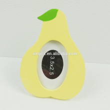 Mini Wooden Crafts Wholesale Pear Shape Picture Frames