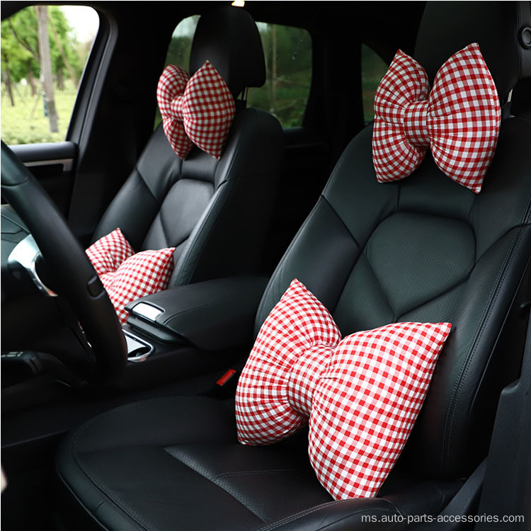 Bantal lumbar comel untuk bantal headrest kereta