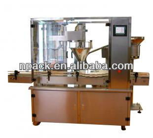 vial powder filling machine and sealing machine