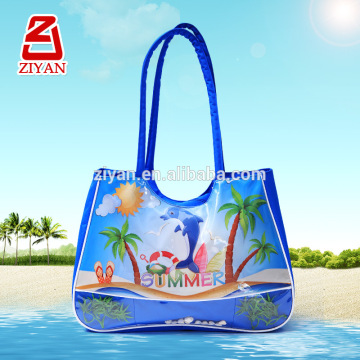 China manufacturer Summer PVC Women Beach bag waterproof